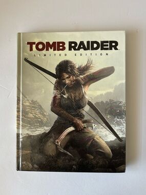 Tomb Raider Limited Edition Hardcover Strategy Guide BradyGames Lara Croft Book